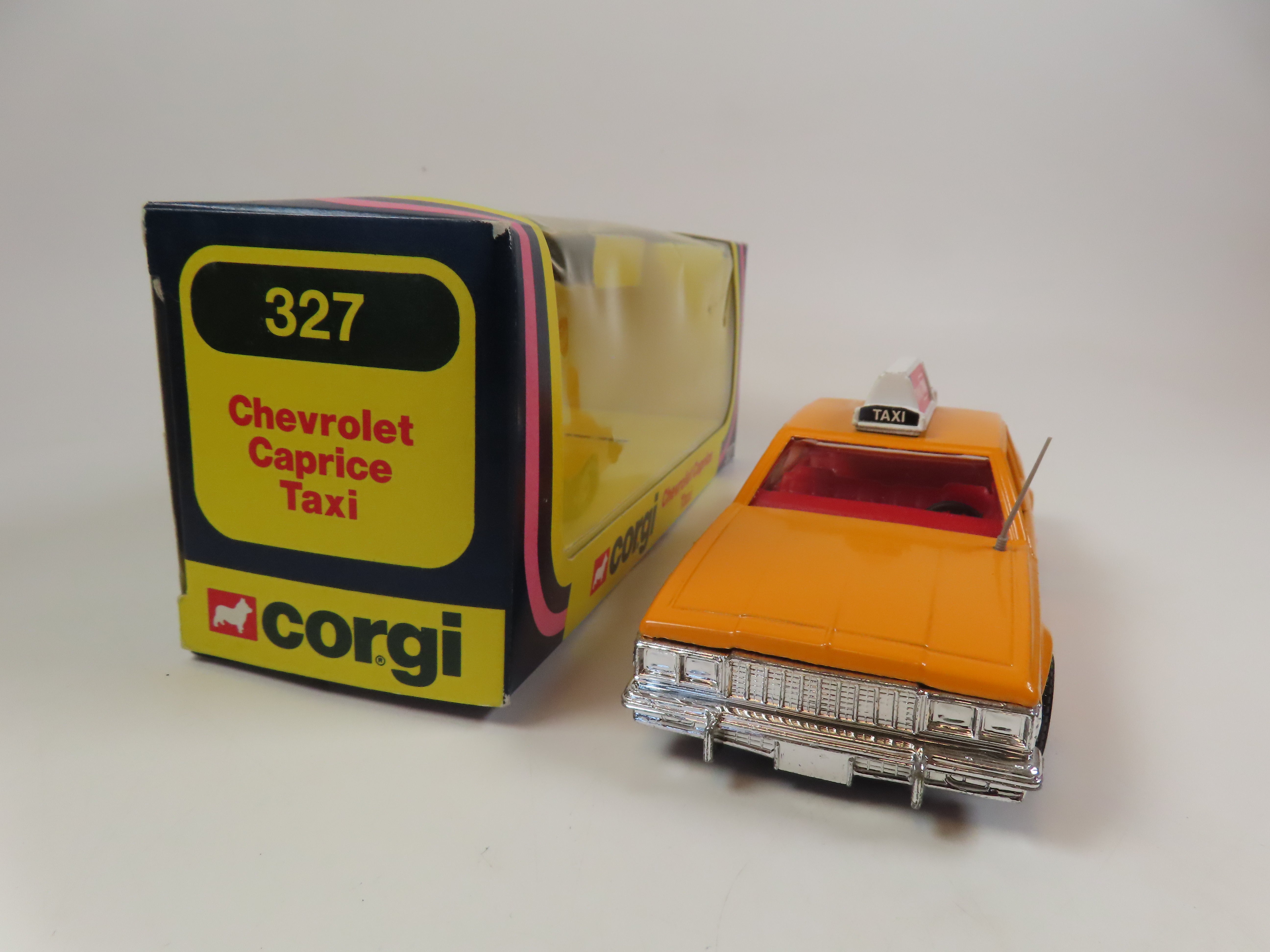 Corgi 327 Chevrolet Caprice Taxi, 99% Mint/Boxed! – Andrew Clark