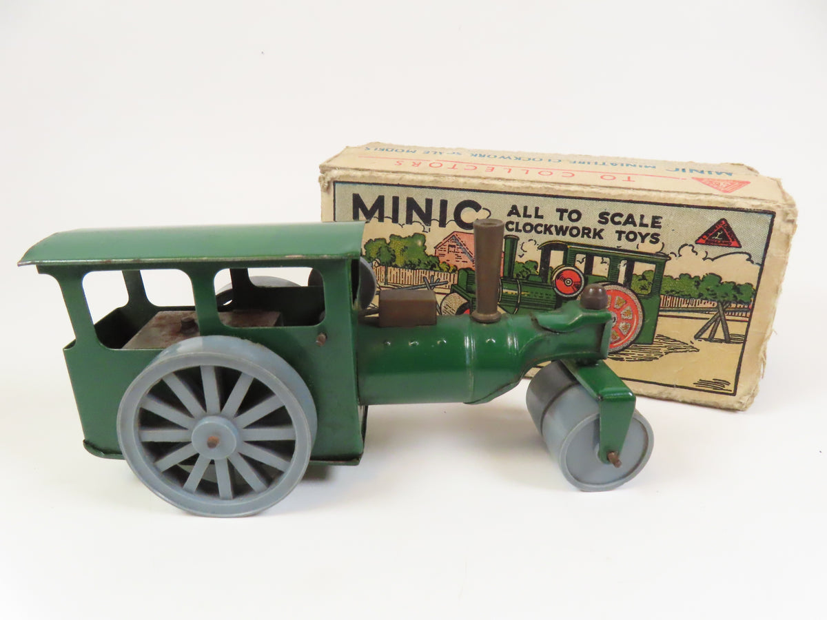 Triang R449 Clockwork Tri-ang Minic 33M Clockwork Steam Roller, Near Mint/Boxed! – Andrew ...