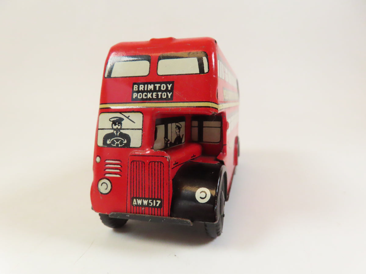 Pocketoy Wells Brimtoy Pocketoy London Transport Double Decker Bus, Very Near M ...