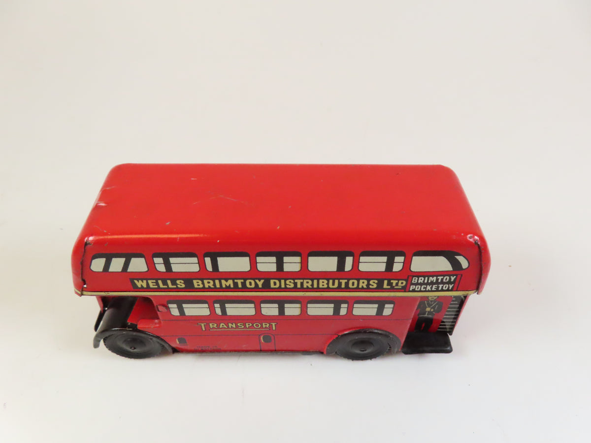 Pocketoy Wells Brimtoy Pocketoy London Transport Double Decker Bus, Very Near M ...