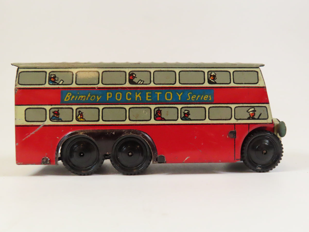 Pocketoy Wells Brimtoy Pocketoy London Transport Double Decker Bus, Original ...