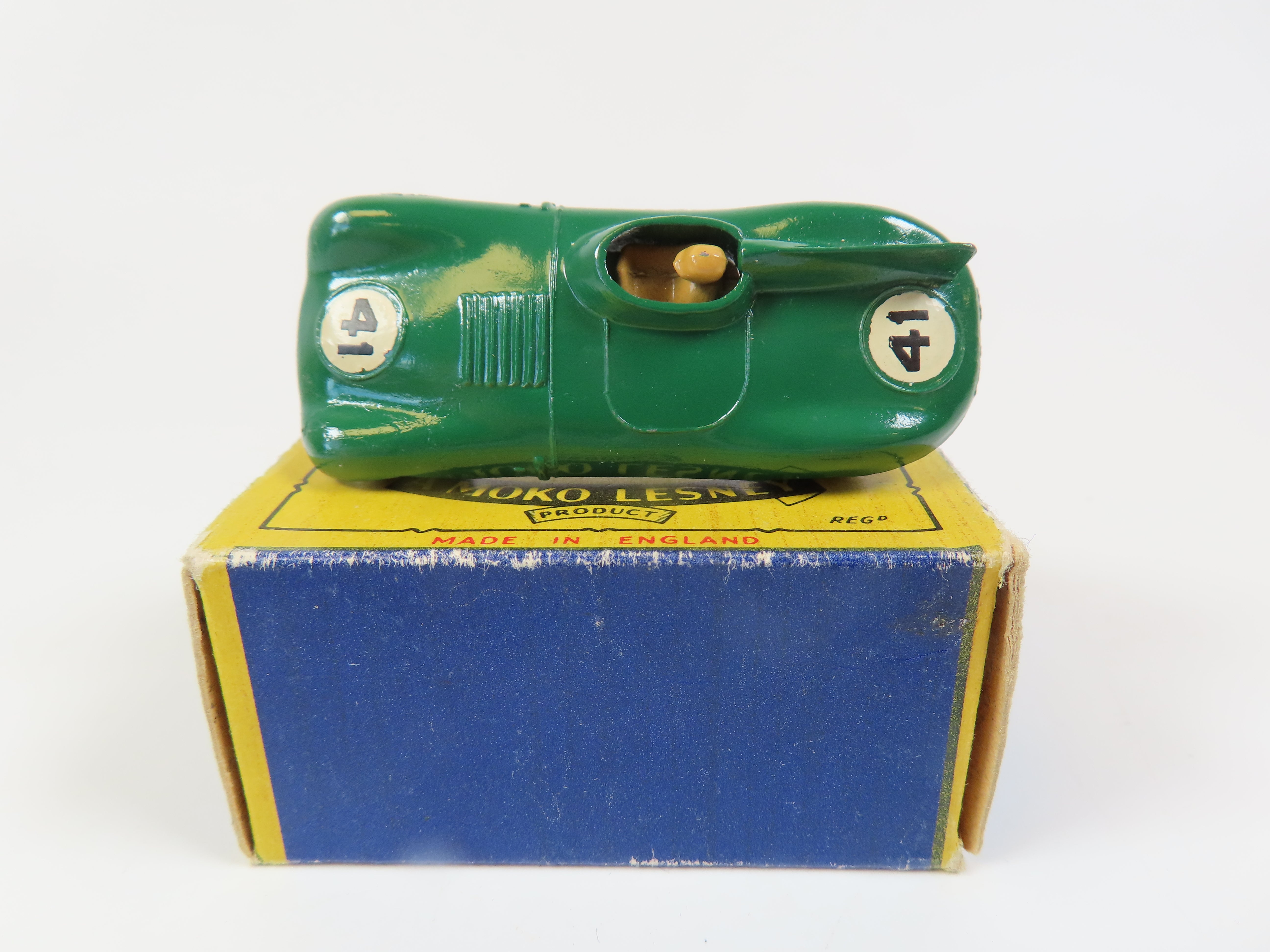 ミニカー MATCHBOX No.41 JAGUAR D Type Matchbox No.41 D Type Jaguar, 99.9% Mint/Boxed! – Andrew Clark Models