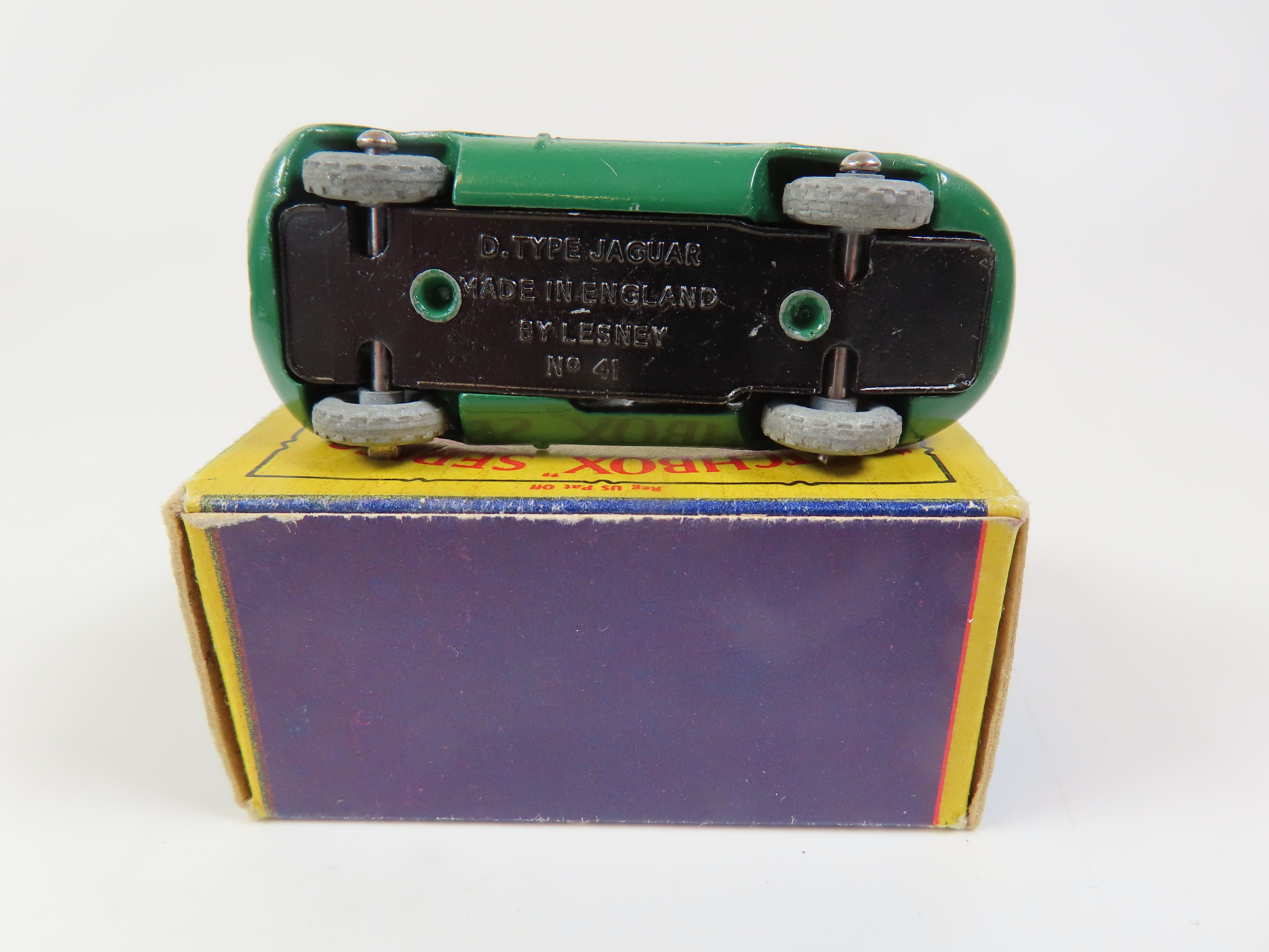 Matchbox No.41 D Type Jaguar, 99.9% Mint/Boxed! – Andrew Clark Models