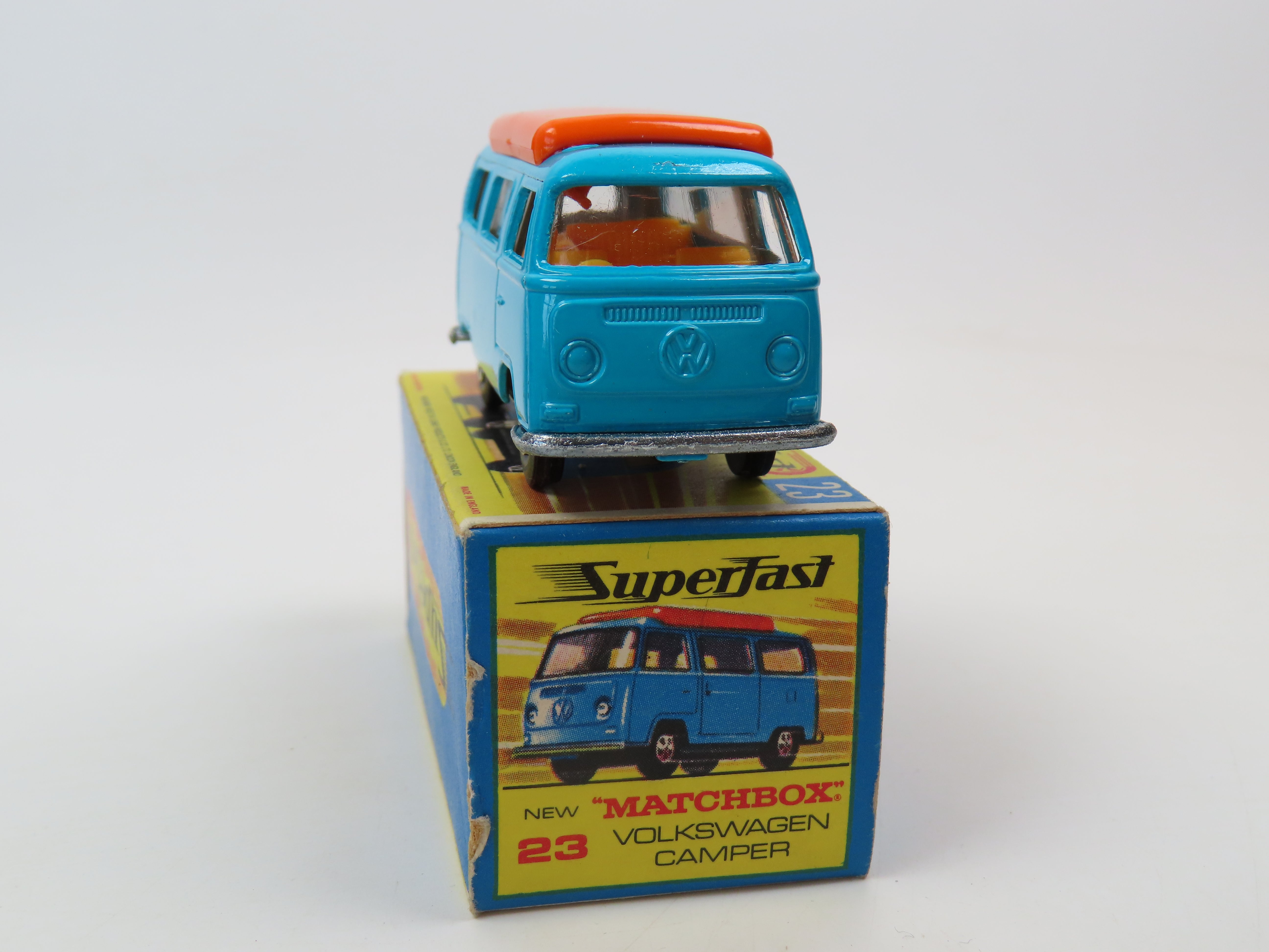 Matchbox Superfast 23 Volkswagen Camper, 99.9% Mint/Boxed