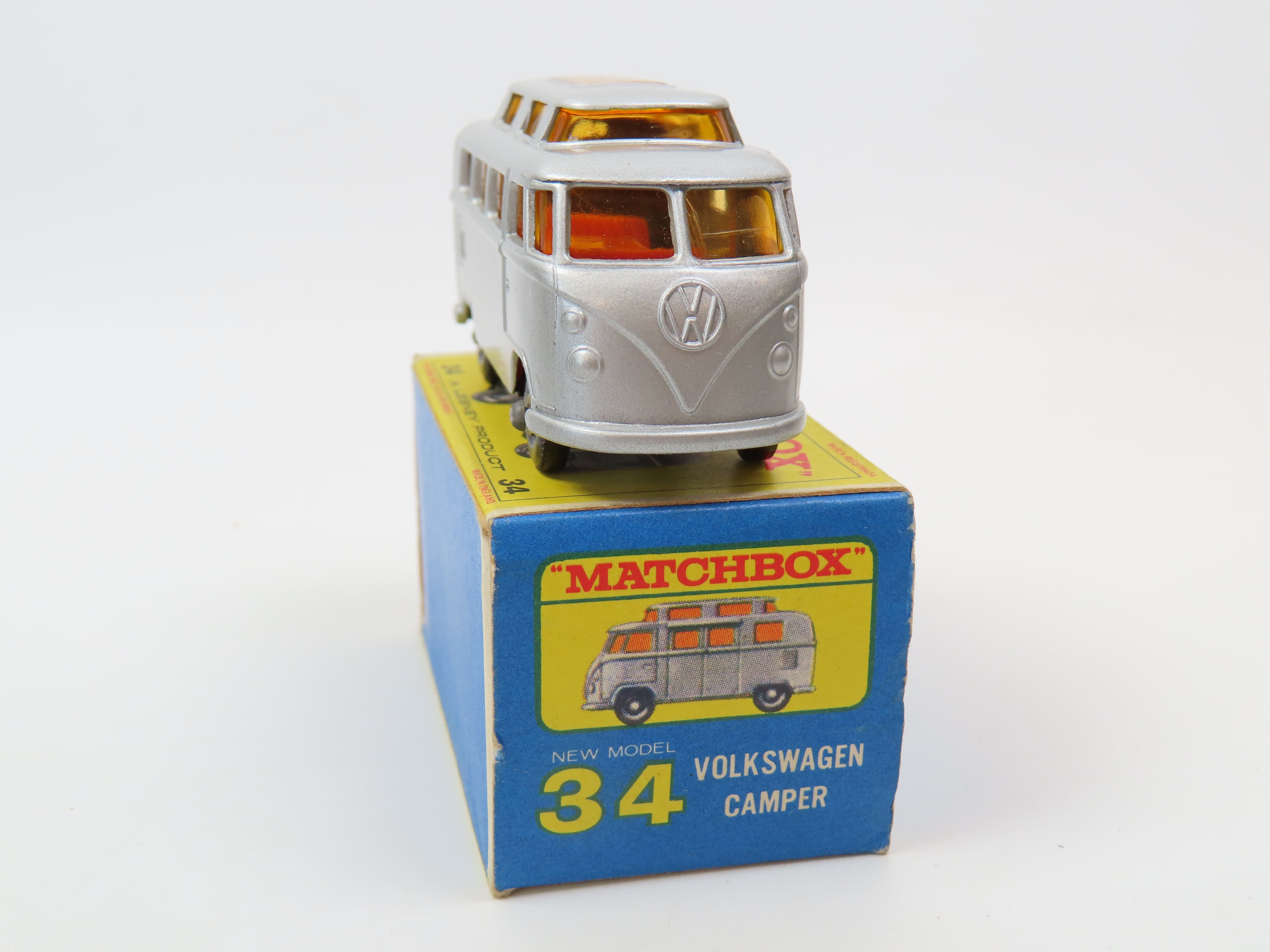 Matchbox 34 Volkswagen Camper, 99% Mint/Boxed! – Andrew Clark Models
