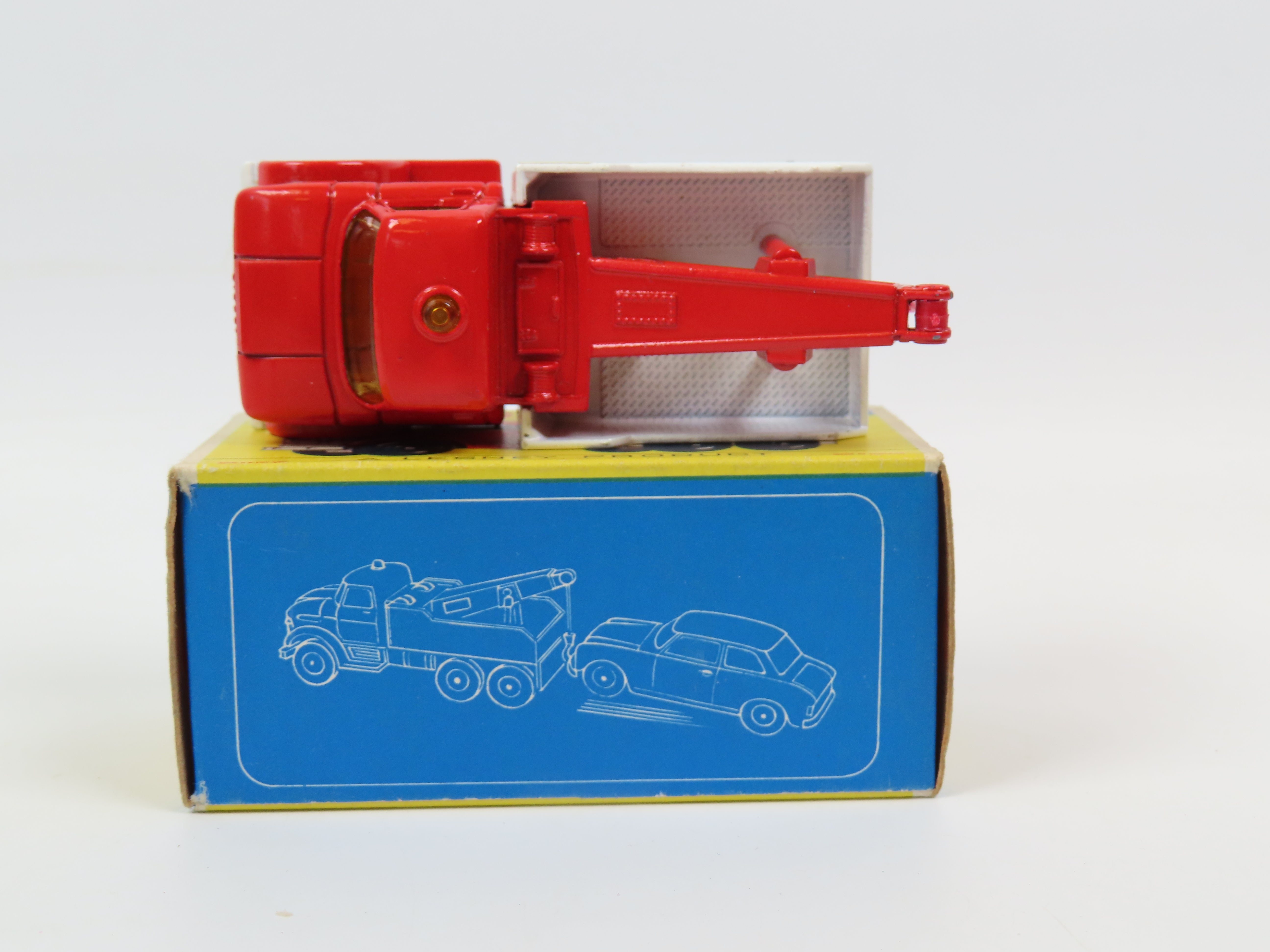 Matchbox 71 Wreck Truck, 99% Mint/Boxed! Rare version AMBER