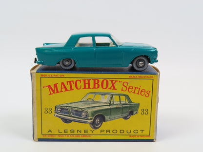 Matchbox 33 Ford Zephyr III, 99% Mint/Boxed!