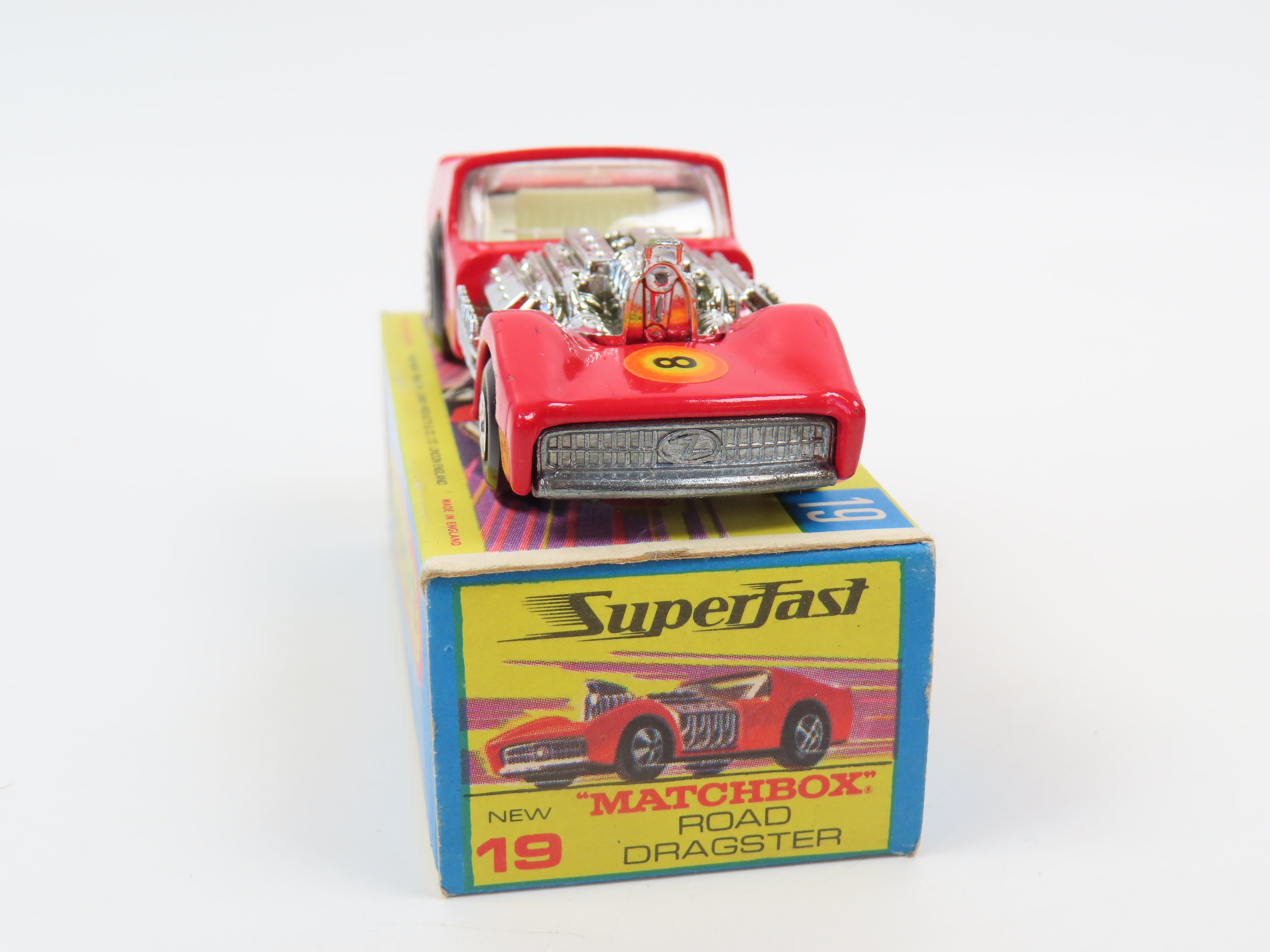 Matchbox Superfast 19 Road Dragster, 99% Mint/Boxed! – Andrew