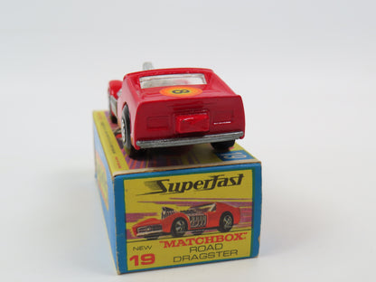 Matchbox Superfast 19 Road Dragster, 99% Mint/Boxed!