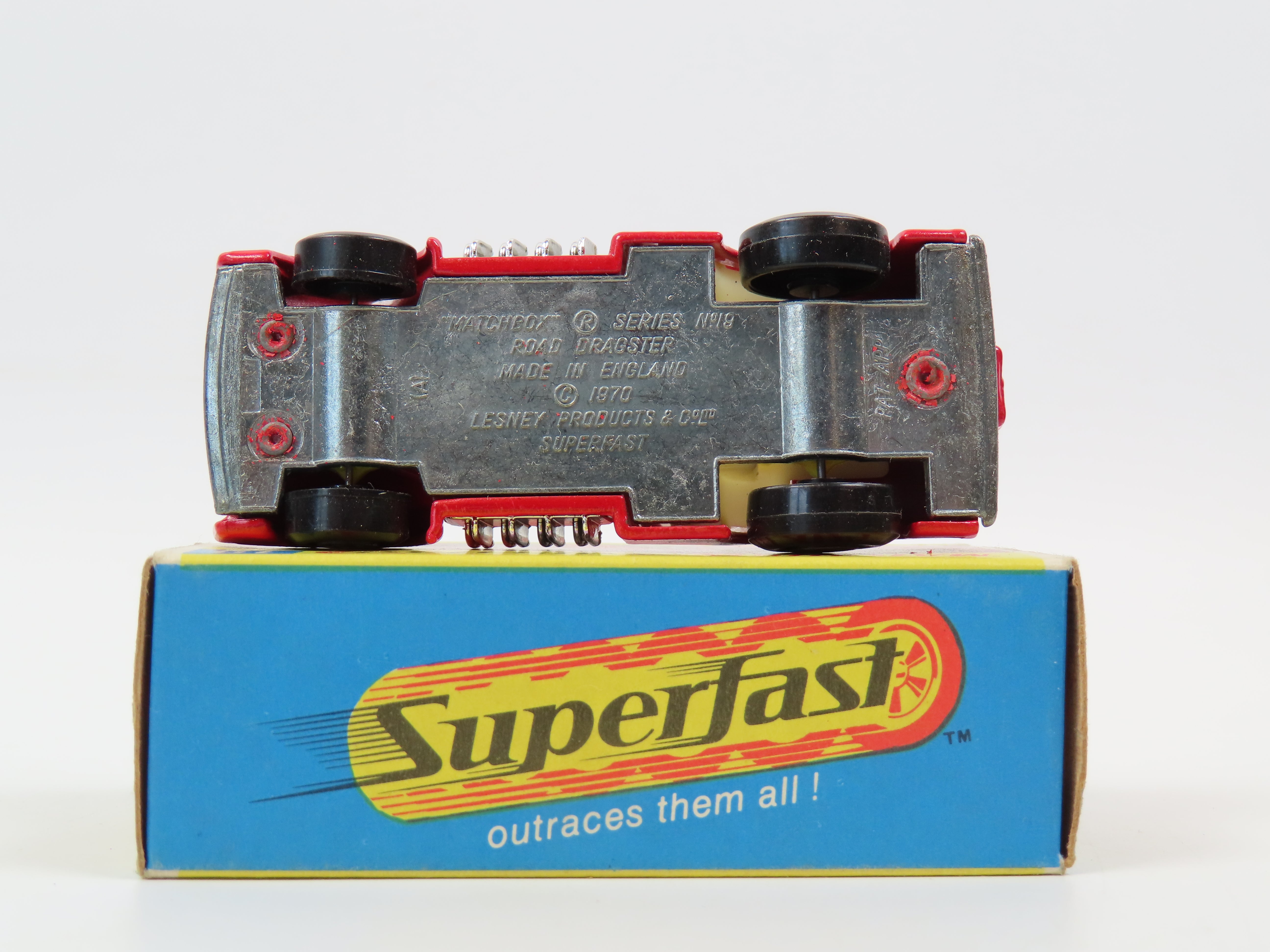 Matchbox Superfast 19 Road Dragster, 99% Mint/Boxed! – Andrew