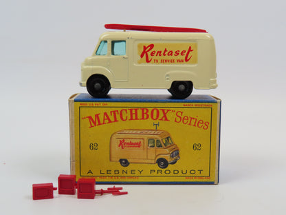 Matchbox 62 TV Service Van, Very Near Mint/Boxed!
