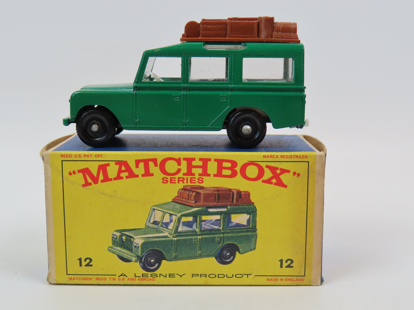 Matchbox 12 Safari Land Rover, 99% Mint/Boxed!