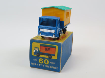 Matchbox 60 Truck with Site Office,  Mint/Boxed!
