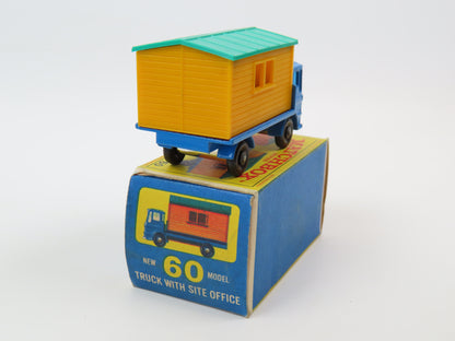 Matchbox 60 Truck with Site Office,  Mint/Boxed!