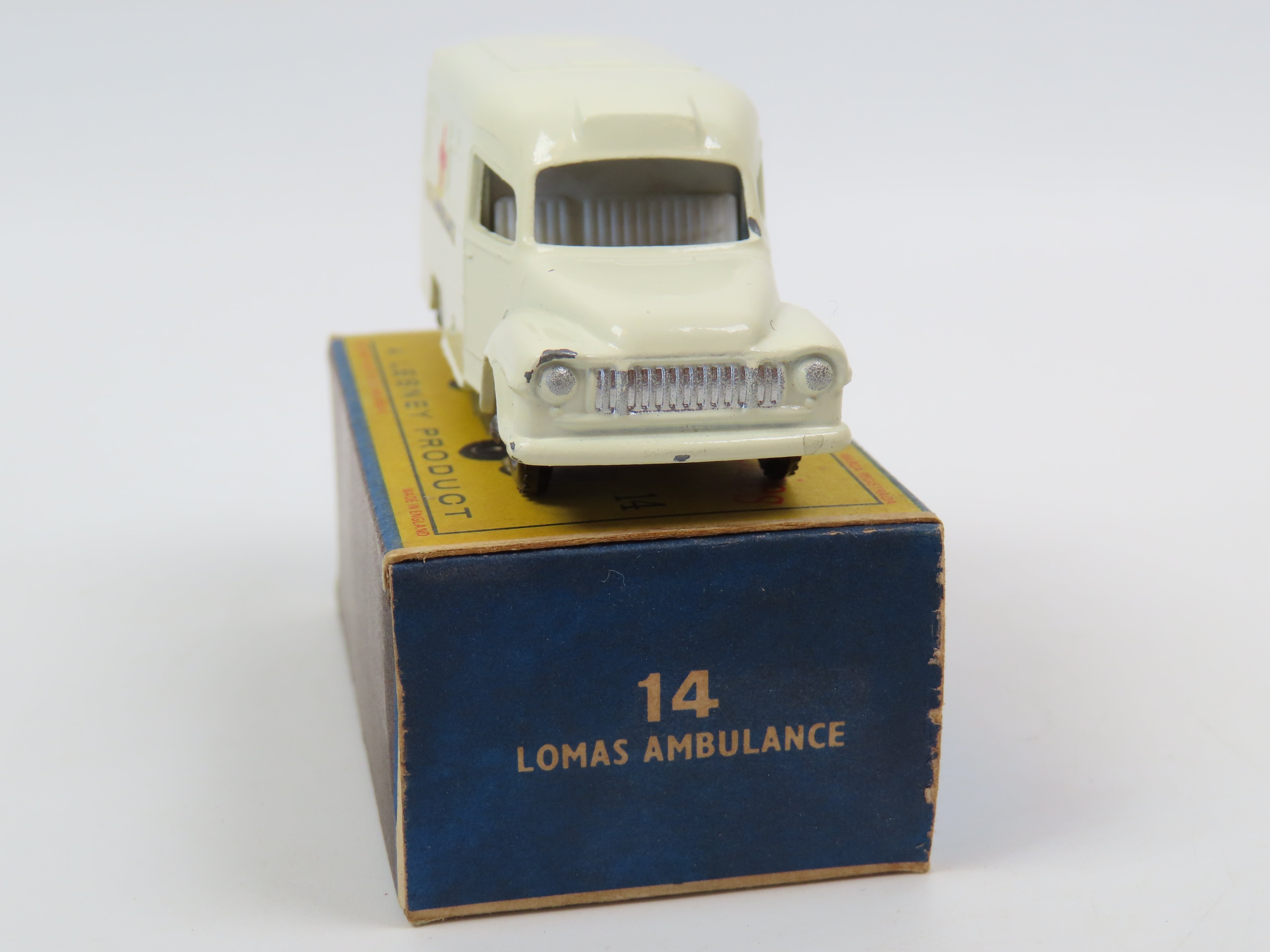 Matchbox 14 Lomas Ambulance, Very Near Mint/Boxed! – Andrew Clark