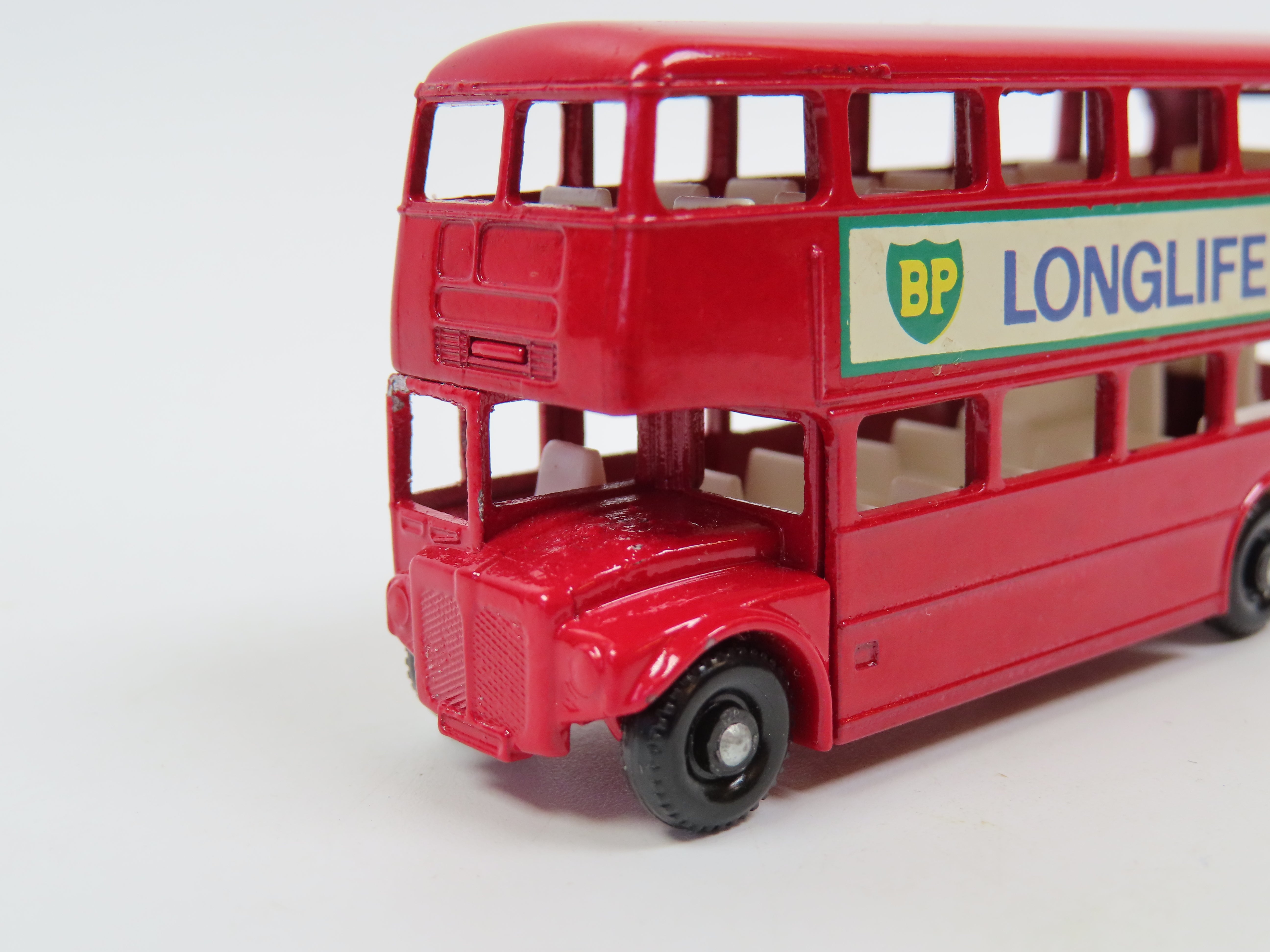 Matchbox 5 London Bus 'BP Longlife', Very Near Mint/Boxed