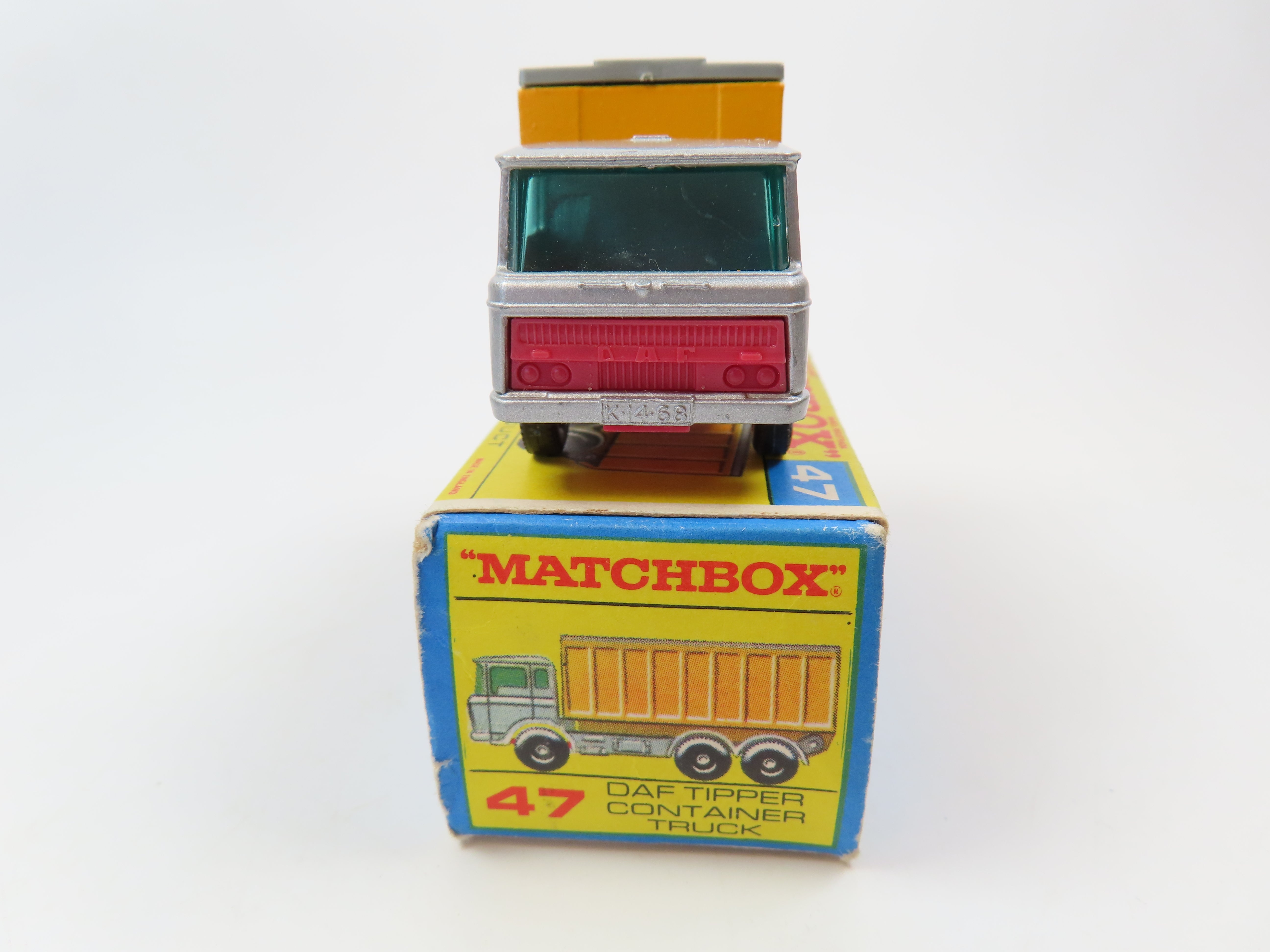 Matchbox no 47 tipper container truck online