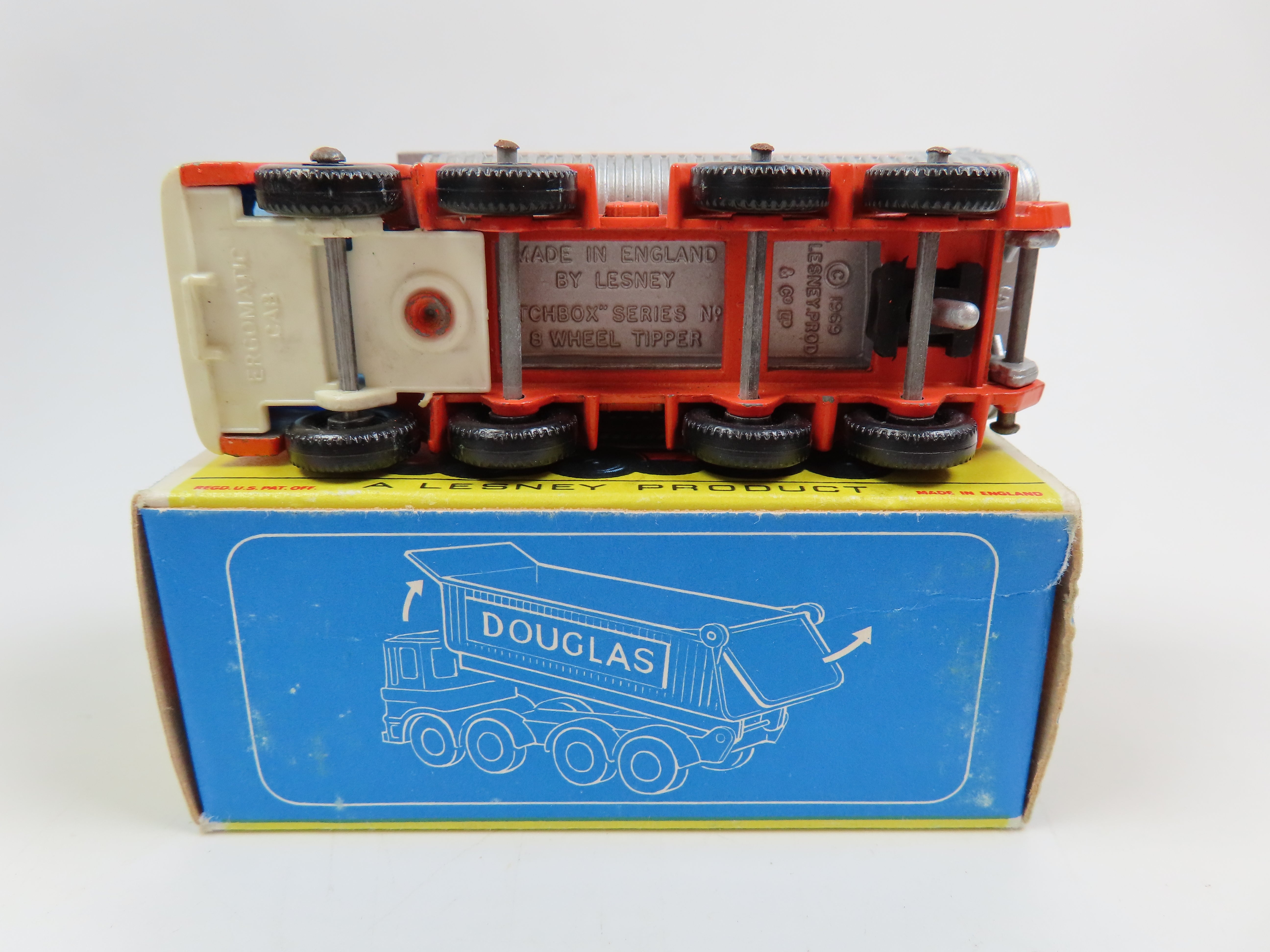 Matchbox No.51 8 Wheel Tipper 'Douglas', Near Mint/Boxed! – Andrew