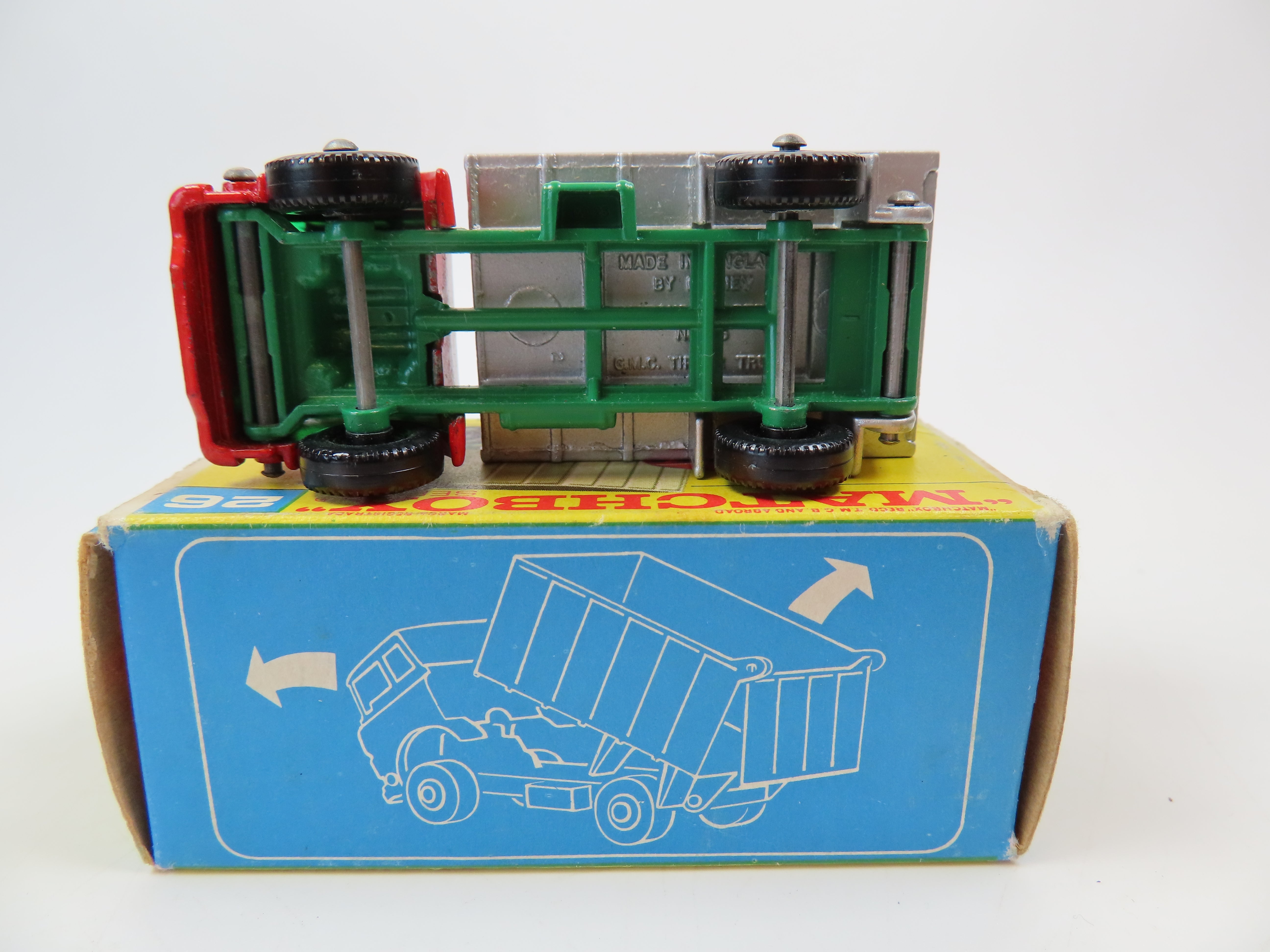 マッチボックス 26 GMC TIPPER TRUCK ミニカーショップ ケンボックス