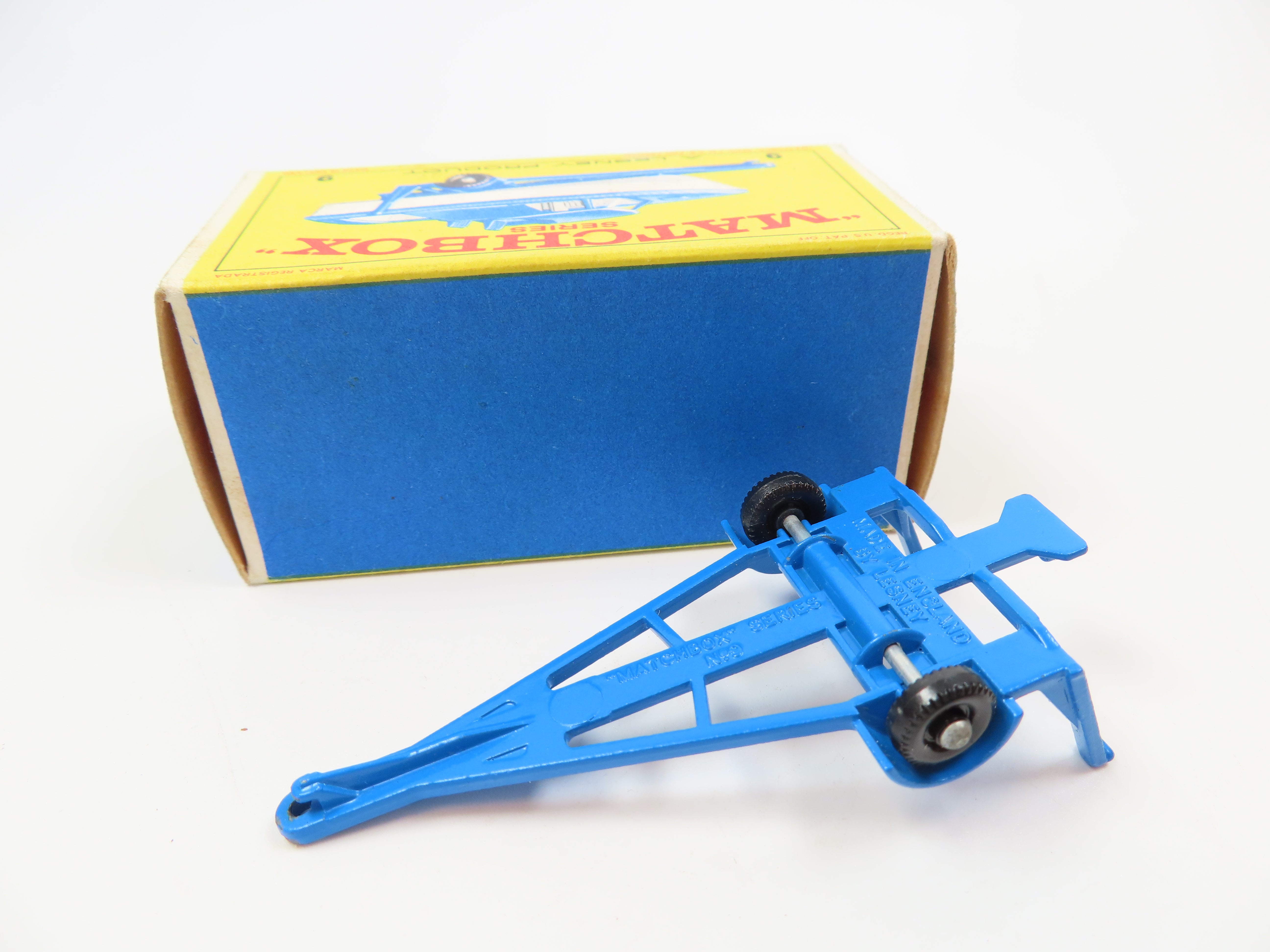 Matchbox No.9 Cabin Cruiser and Trailer, 99% Mint/Boxed! – Andrew