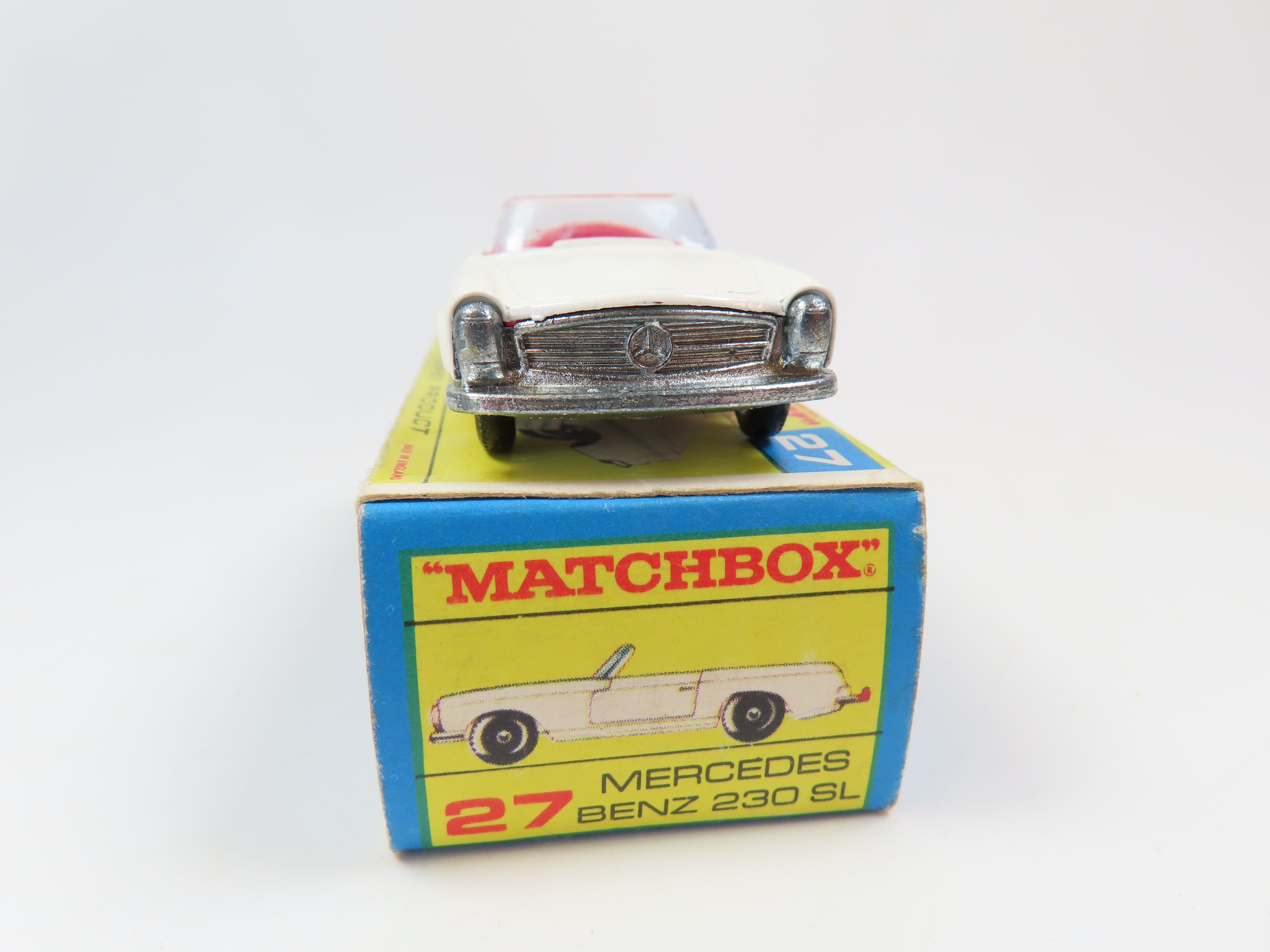 Matchbox No.27 Mercedes Benz 230 SL, 99% Mint/Boxed! – Andrew